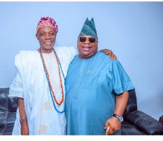 Olubadan designate, Oba Ladoja endorses Gov. Adeleke for Second Term